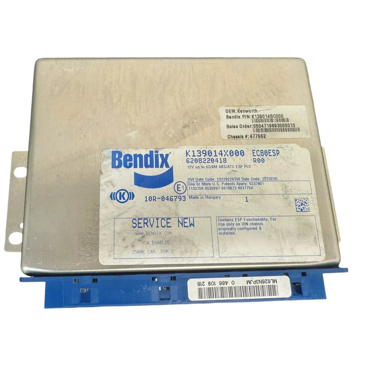 K139014X000 Bendix Brake Control Unit (ABS) - Truck To Trailer