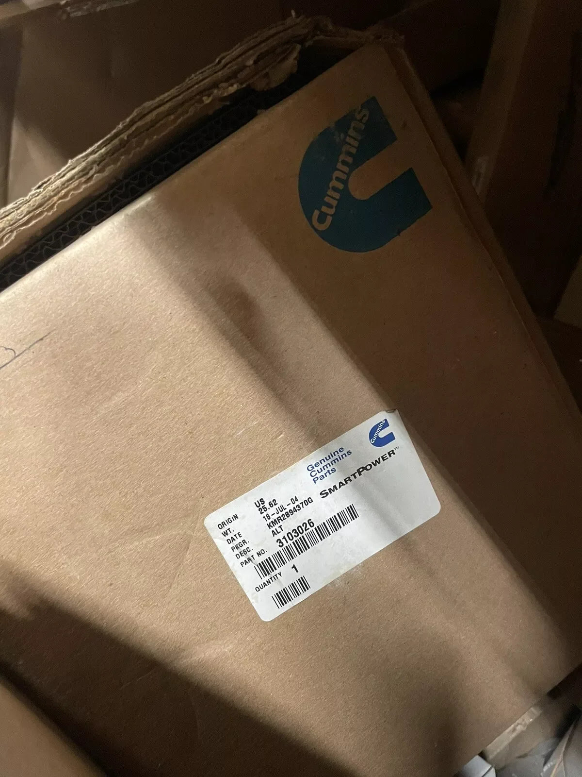 3103026 Cummins Alternator - Truck To Trailer