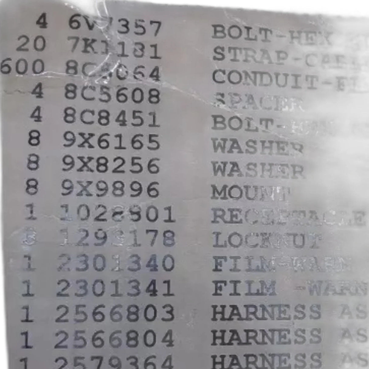 273-5724 Cat Installation Assembly-Field - Truck To Trailer