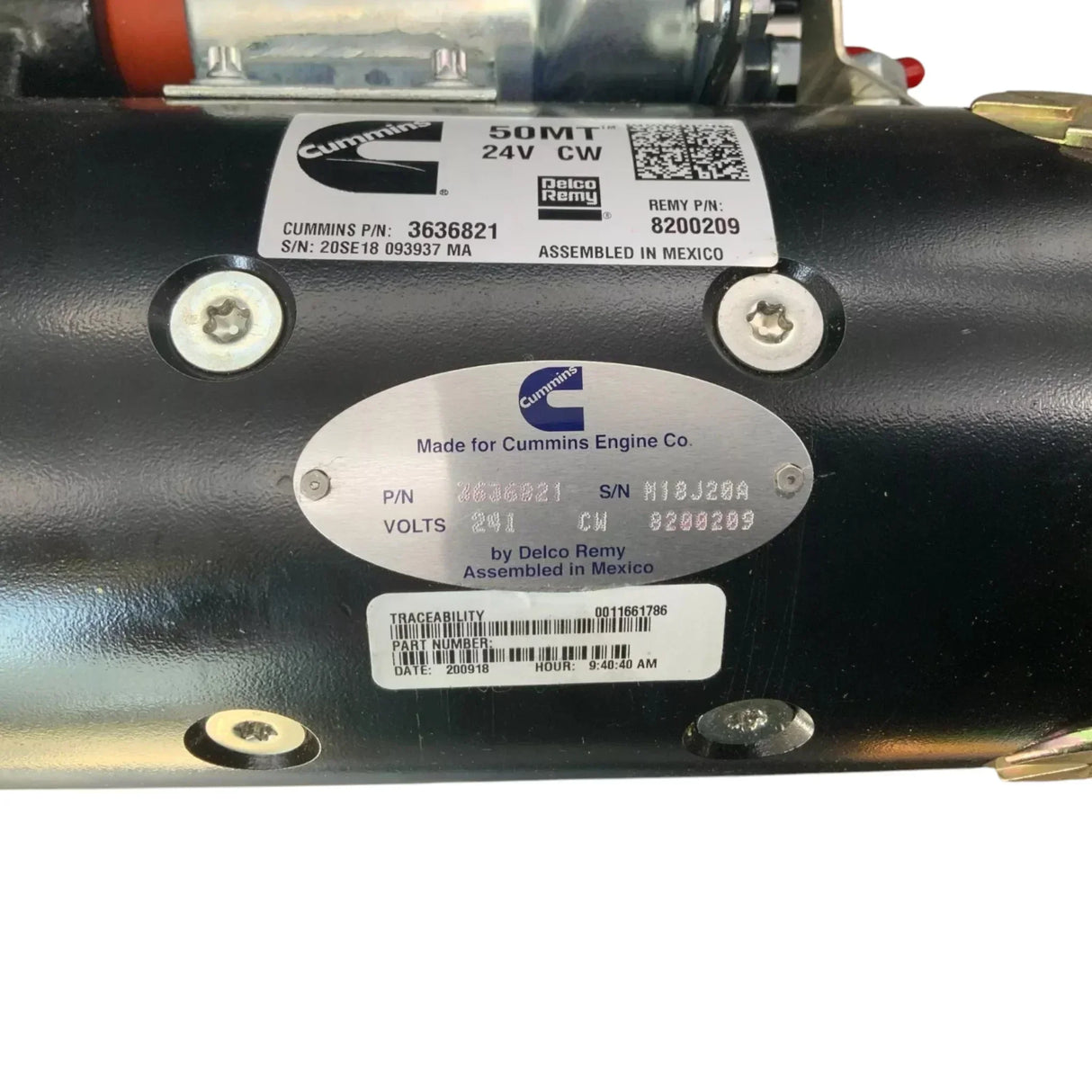 3021038 Genuine Cummins Starter Motor - Truck To Trailer