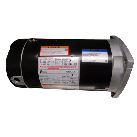 Q3302V1 Century 3 PH Pool Pump Motor 3HP 208-230/460V - Truck To Trailer