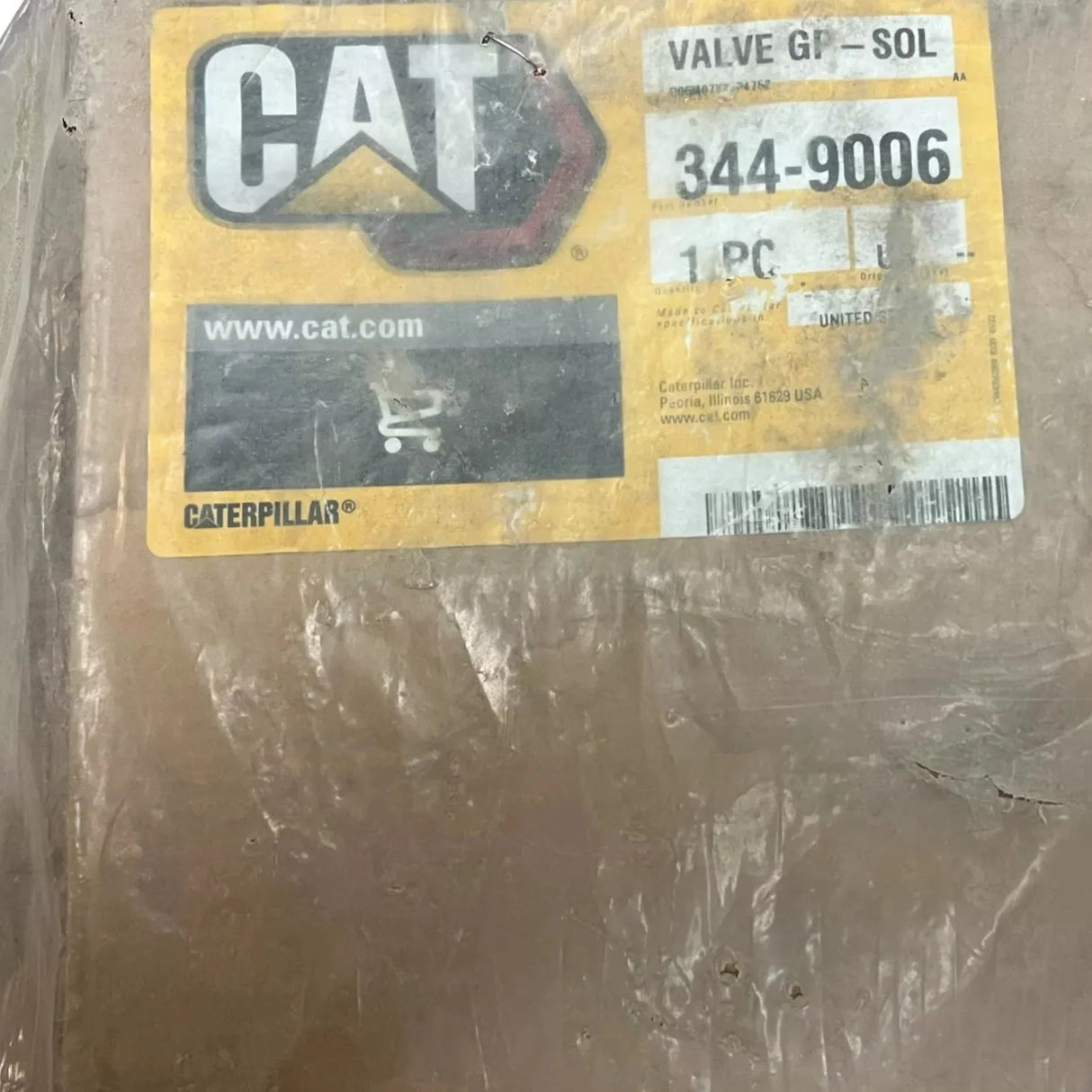 344-9006 Caterpillar Relief Valve - Truck To Trailer