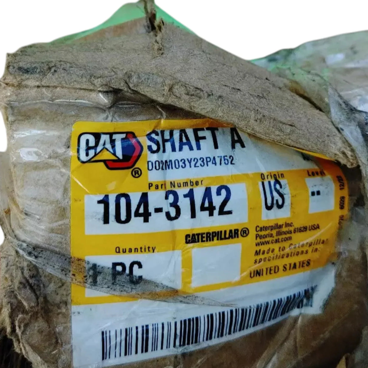 104-3142 CAT Shaft A - Truck To Trailer