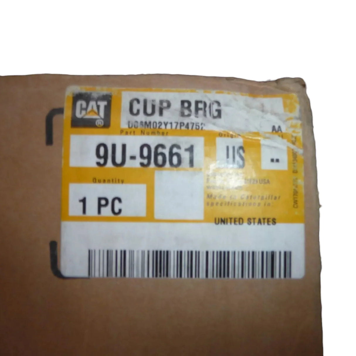 9U-9661 Caterpillar Bearing Cup - Truck To Trailer
