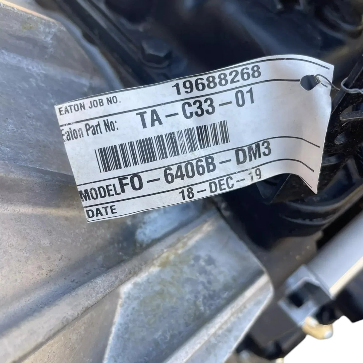 TA-C33-01 Genuine Eaton Speed Transmission Assembly - Truck To Trailer