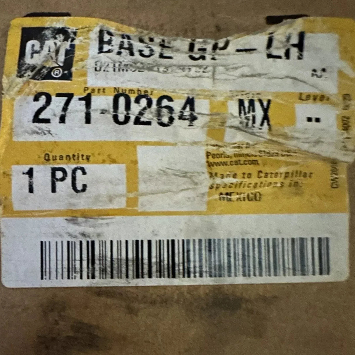 271-0264 CAT Brake Pedal Base - Truck To Trailer