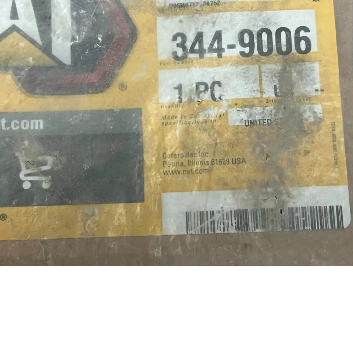 344-9006 Caterpillar Relief Valve - Truck To Trailer