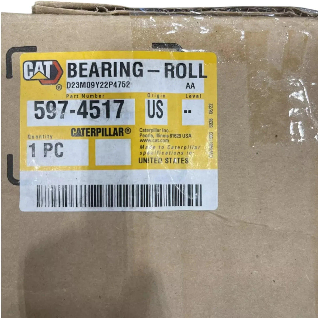 597-4517 Caterpillar Cylindrical Roller Bearing - Truck To Trailer