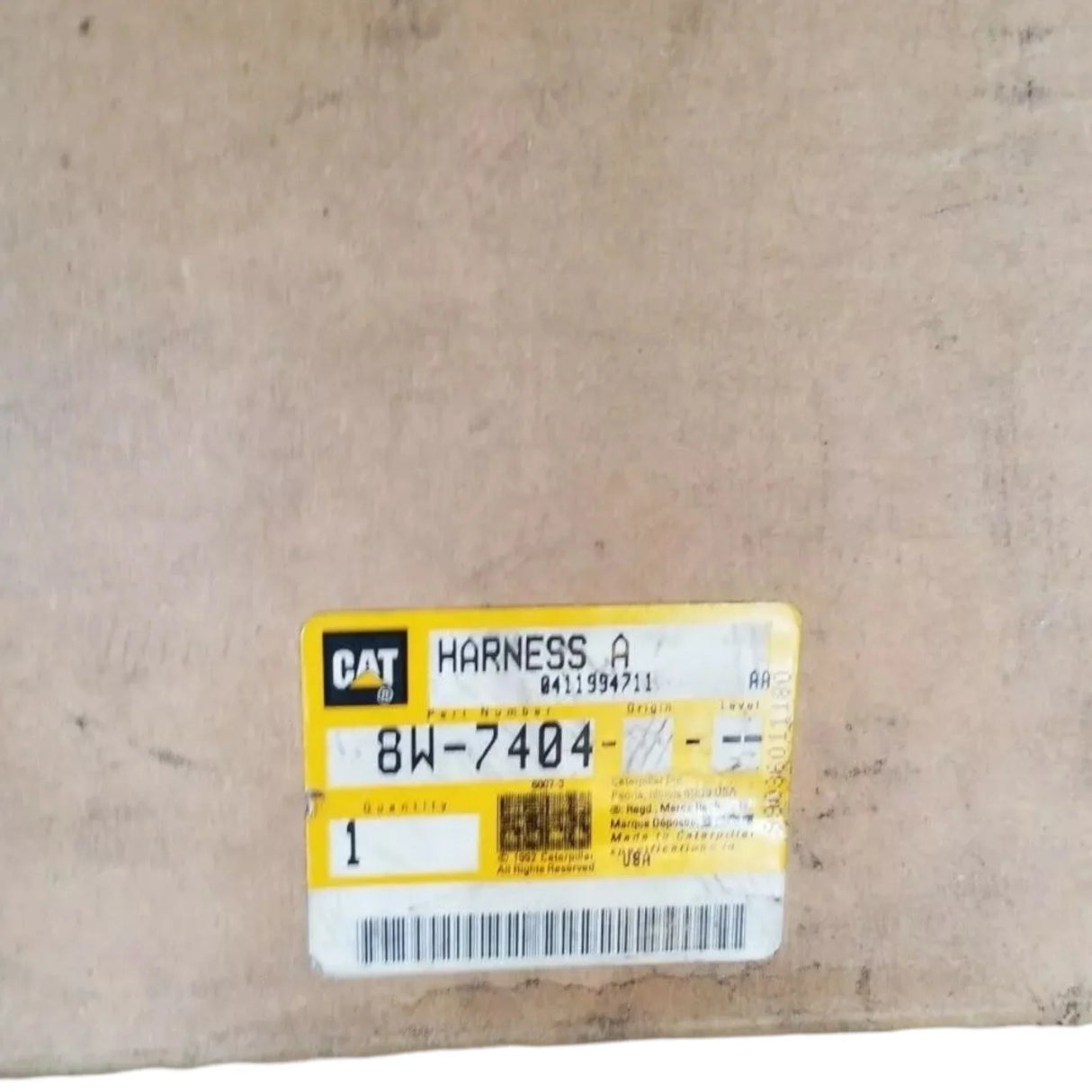 8W-7404 Caterpillar Harness Assembly - Truck To Trailer