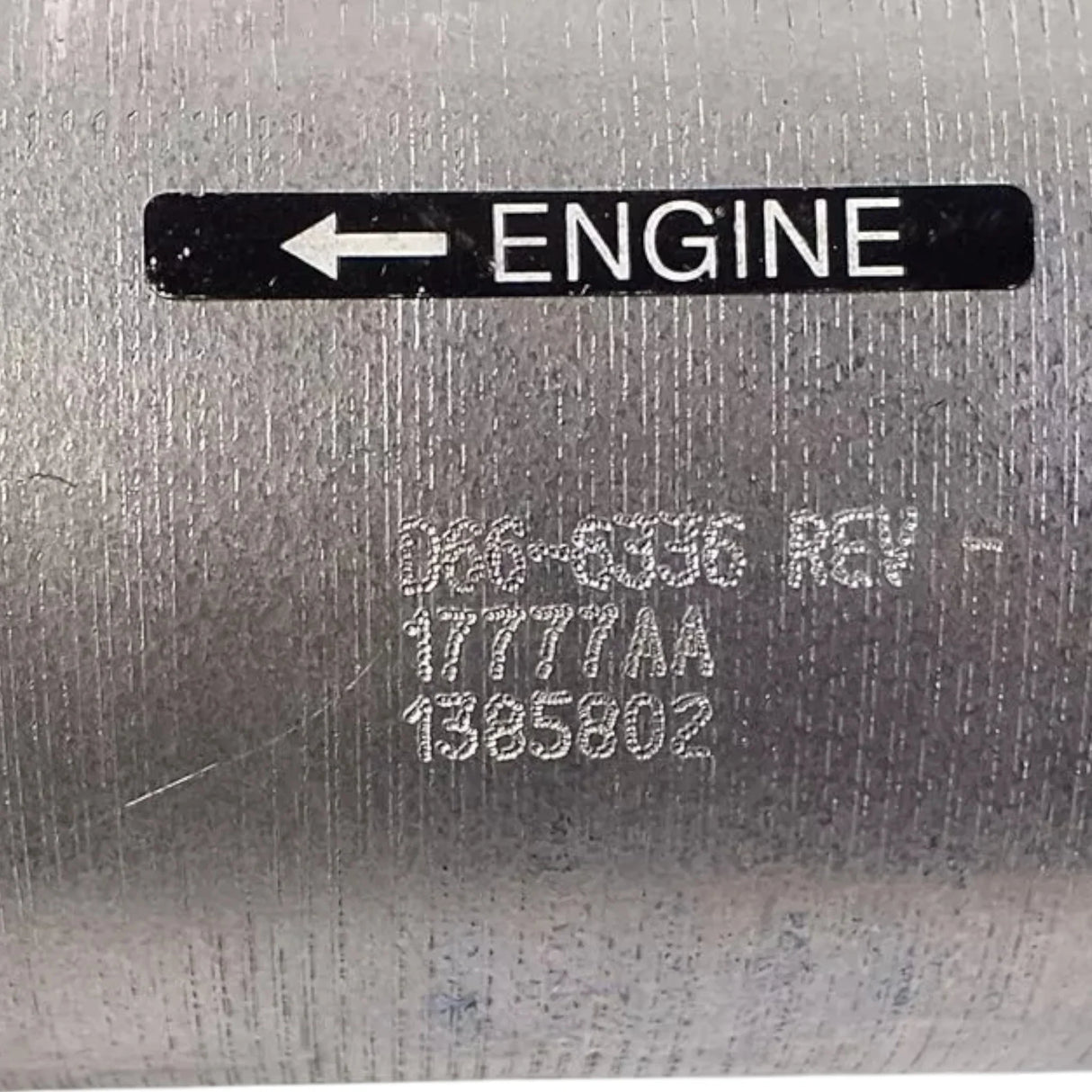 D66-6336 Paccar Pipe-Cac Cold Mbend 4" STL - Truck To Trailer