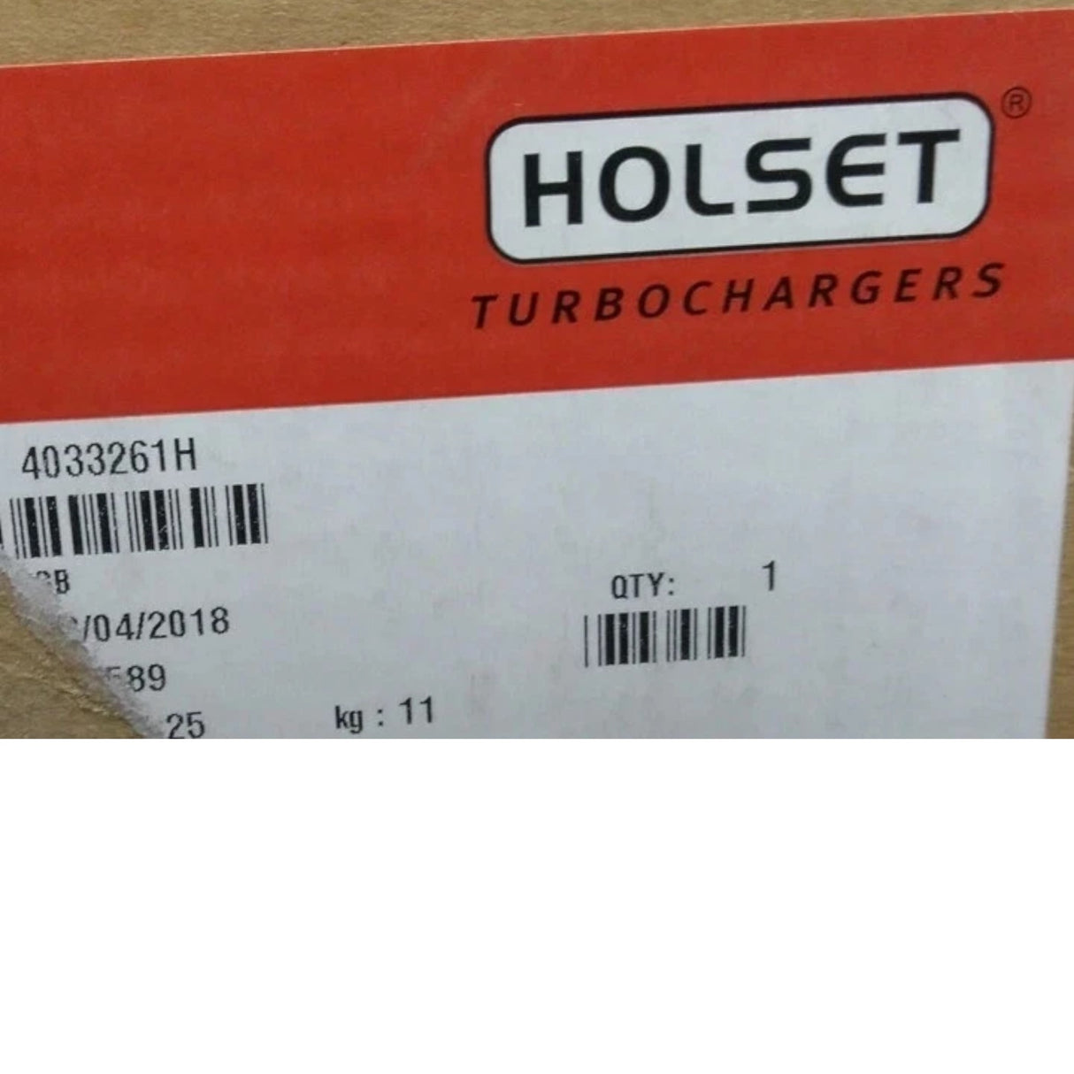 3530669 Genuine Holset Turbocharger H1E