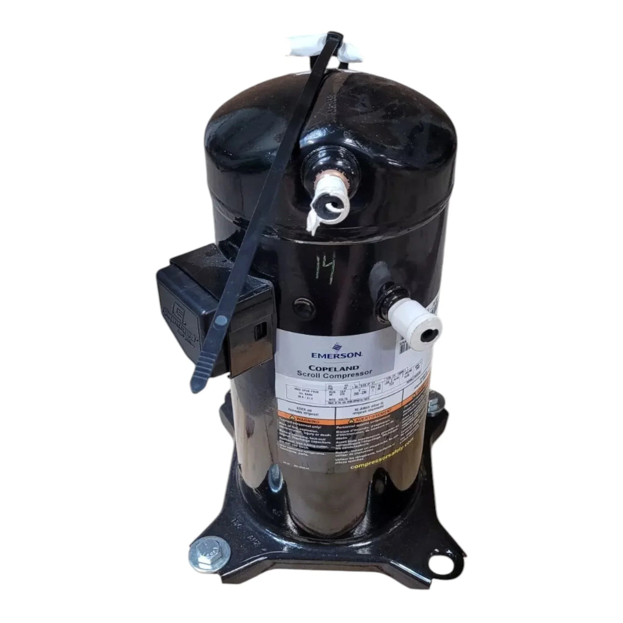 ZB19KCE-PFV-205 Genuine Copeland Scroll Compressor - Truck To Trailer