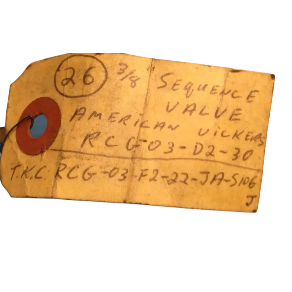 RCT 03 F2 30 Vickers Pressure Control Valve - Truck To Trailer