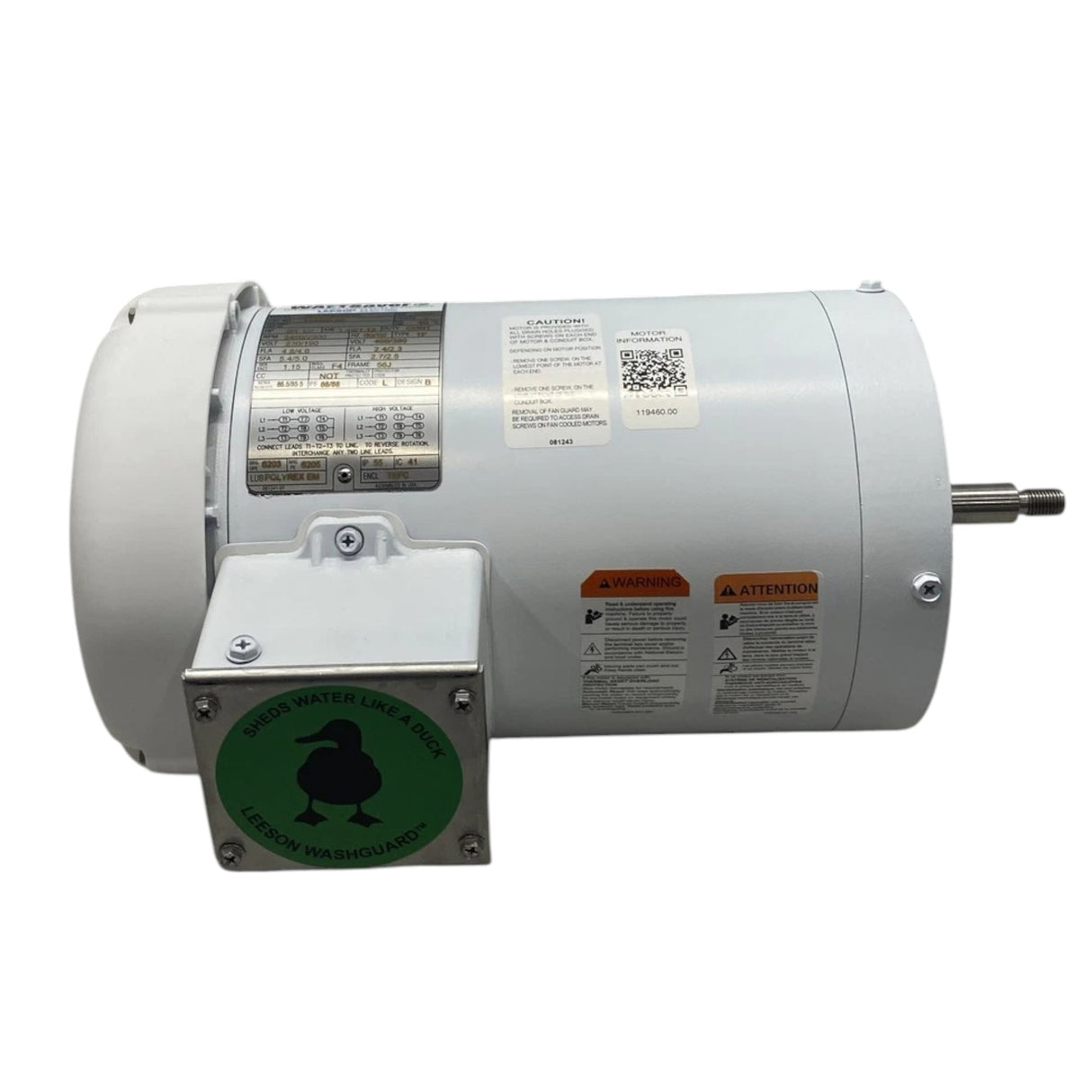 119460.00 Leeson Washdown Motor