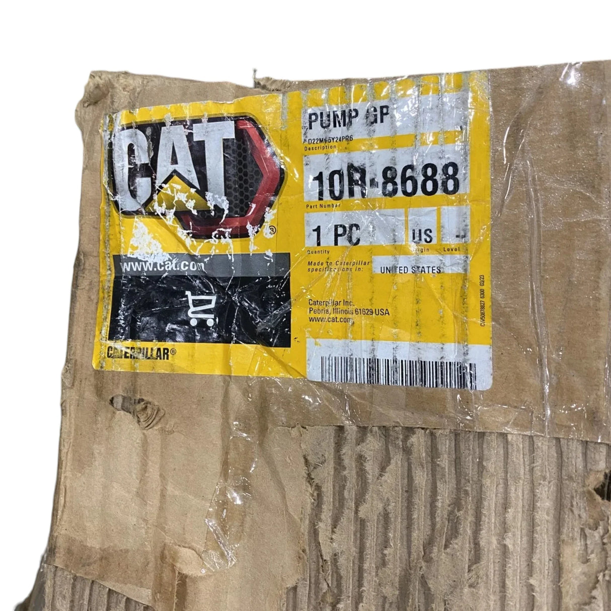 10R-8688 Caterpillar Reman Hydraulic Pump - Truck To Trailer