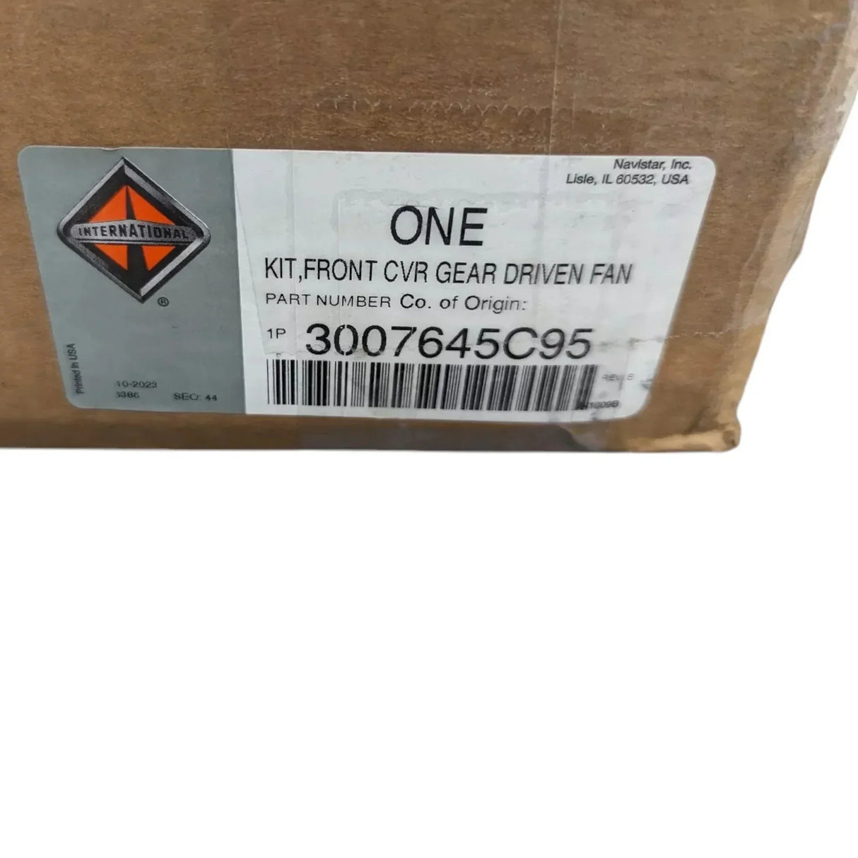 3007645C94 Genuine International Front Cover Gear Driven Fan Kit - Truck To Trailer