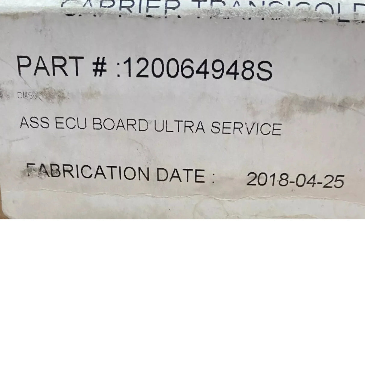 12-00649-48RP Genuine Carrier Logic Board - Truck To Trailer