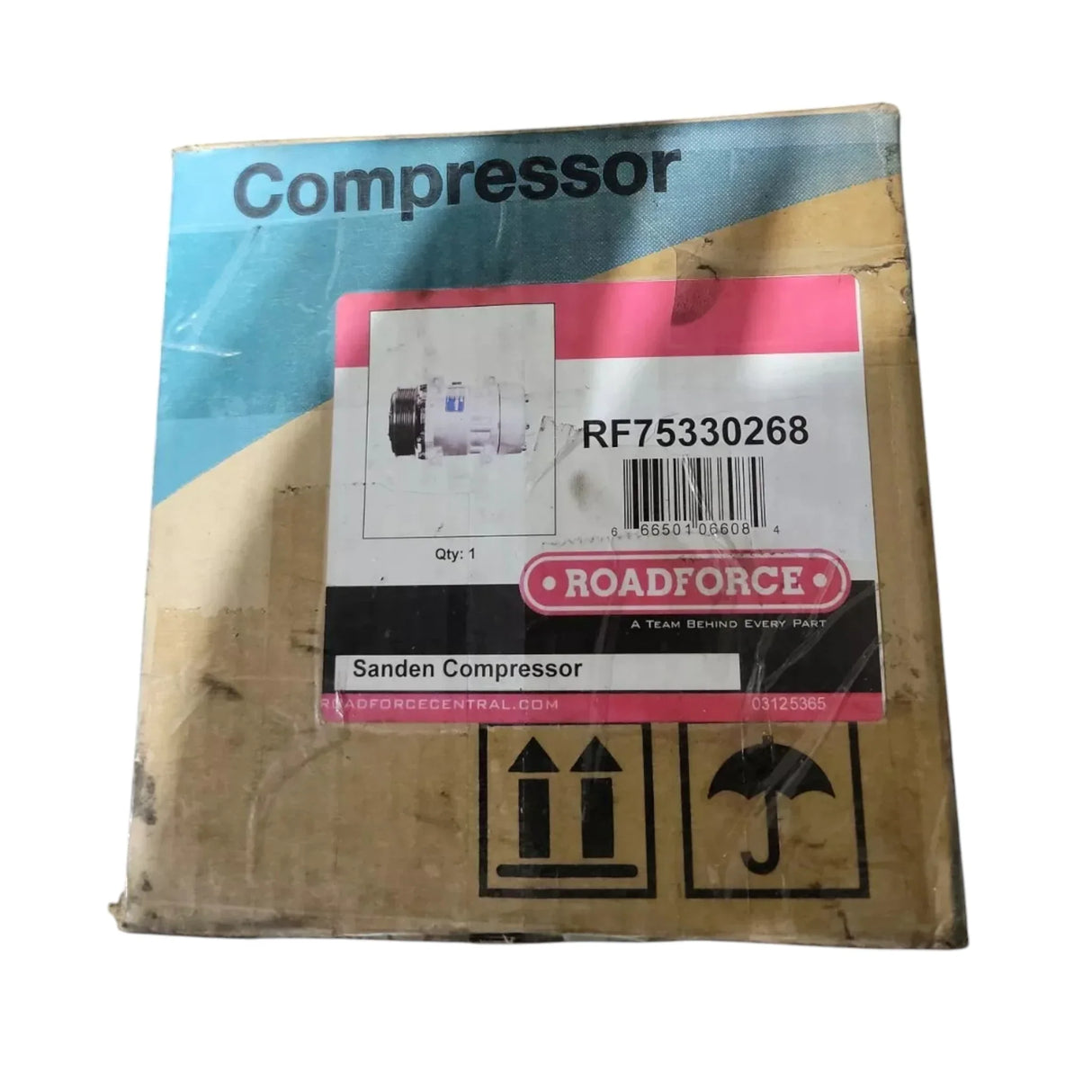 RF75330268 Genuine Sanden A/C Compressor - Truck To Trailer