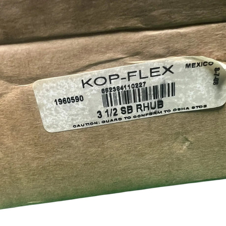 1960590 Genuine Kop-Flex Gear Hub 3-1/2 SB RHUB - Truck To Trailer