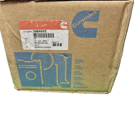 3964070 Genuine Cummins Exhaust Manifold - Truck To Trailer