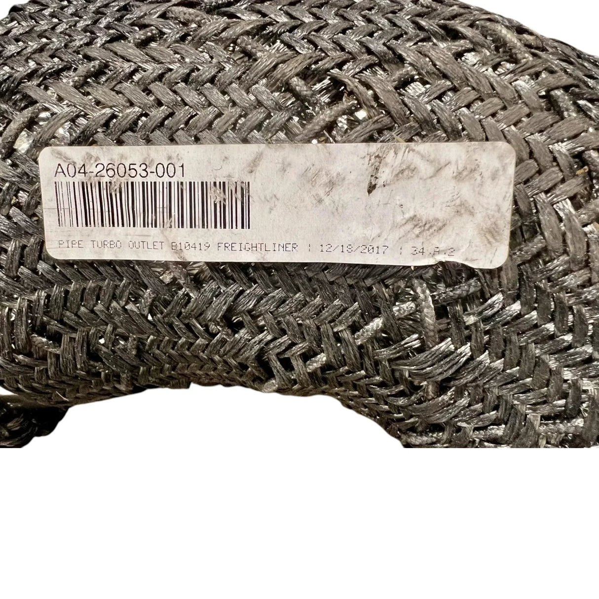 A0426053001 Genuine Freightliner Exhaust Pipe Assembly - Truck To Trailer