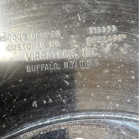 08922491 Genuine Detroit Diesel Vibration Damper - Truck To Trailer