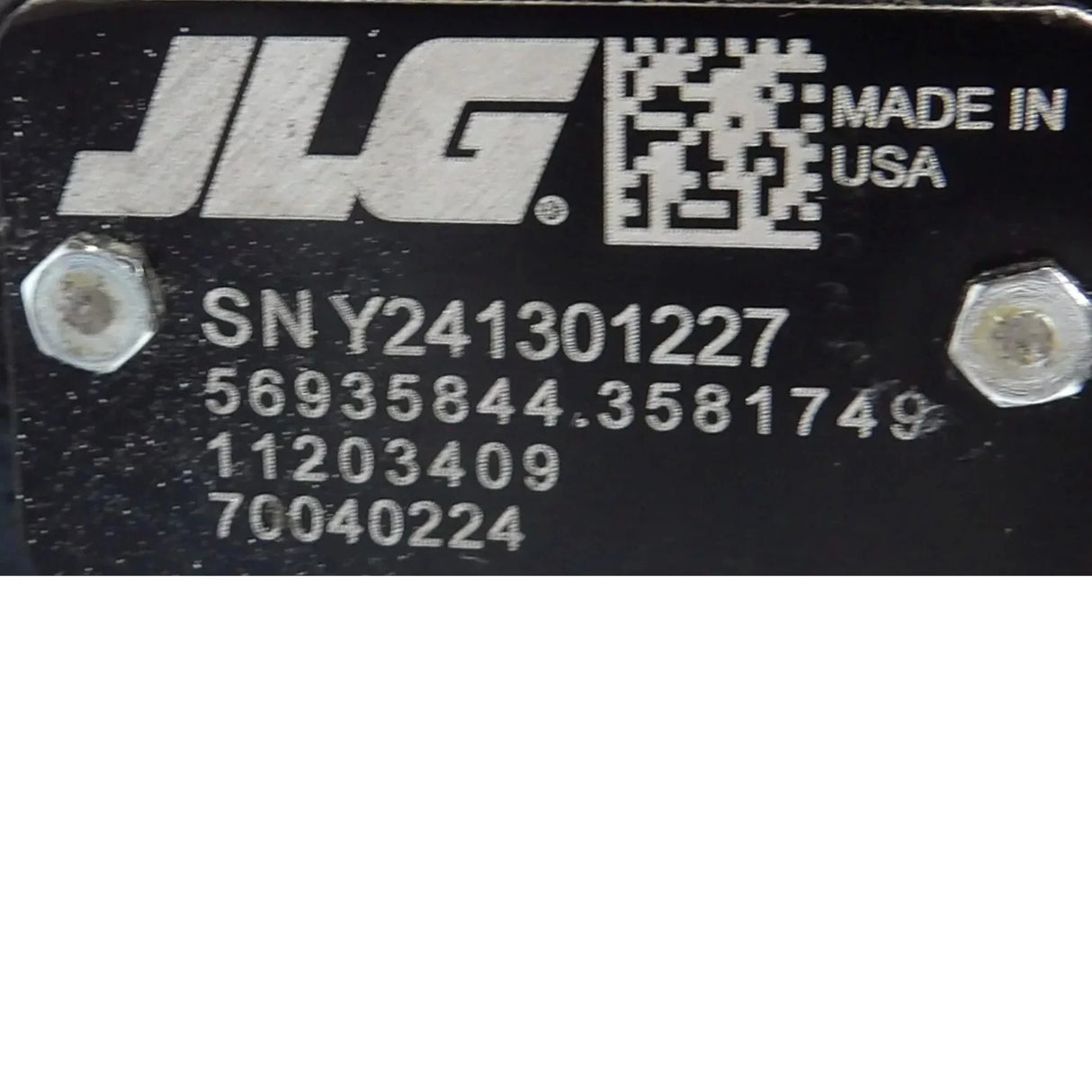 70040224 Genuine JLG Wheel Drive Motor - Truck To Trailer