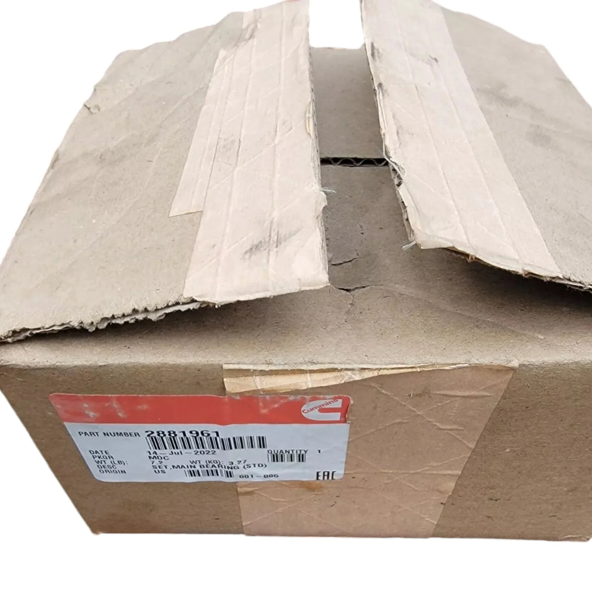 2881961 Cummins Main Bearing Kit - Truck To Trailer