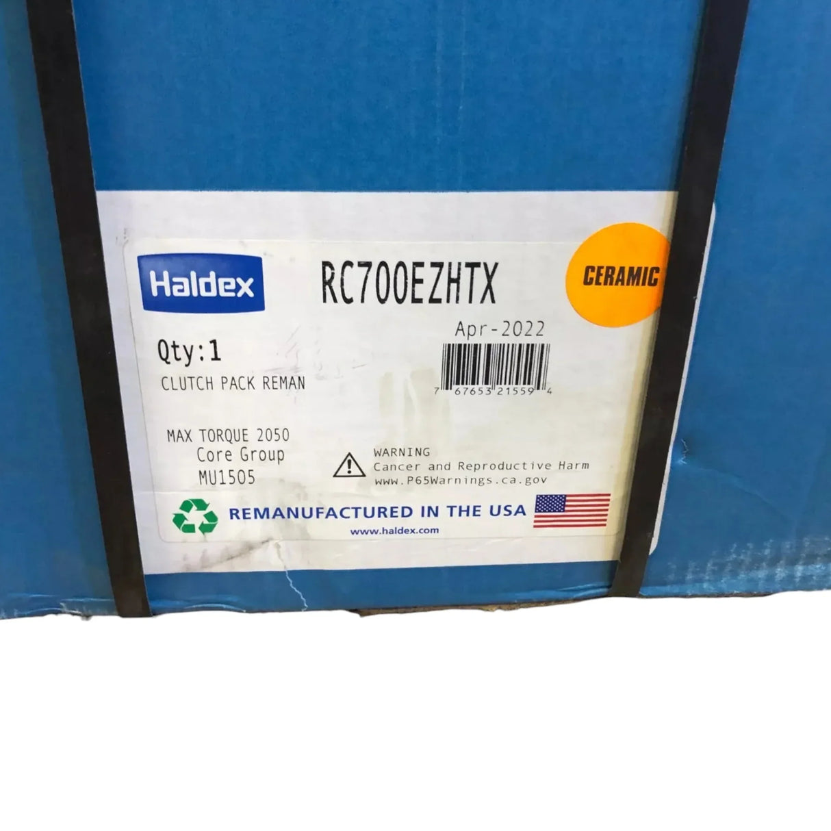 RC700EZHTX Genuine Haldex Clutch Kit - Truck To Trailer