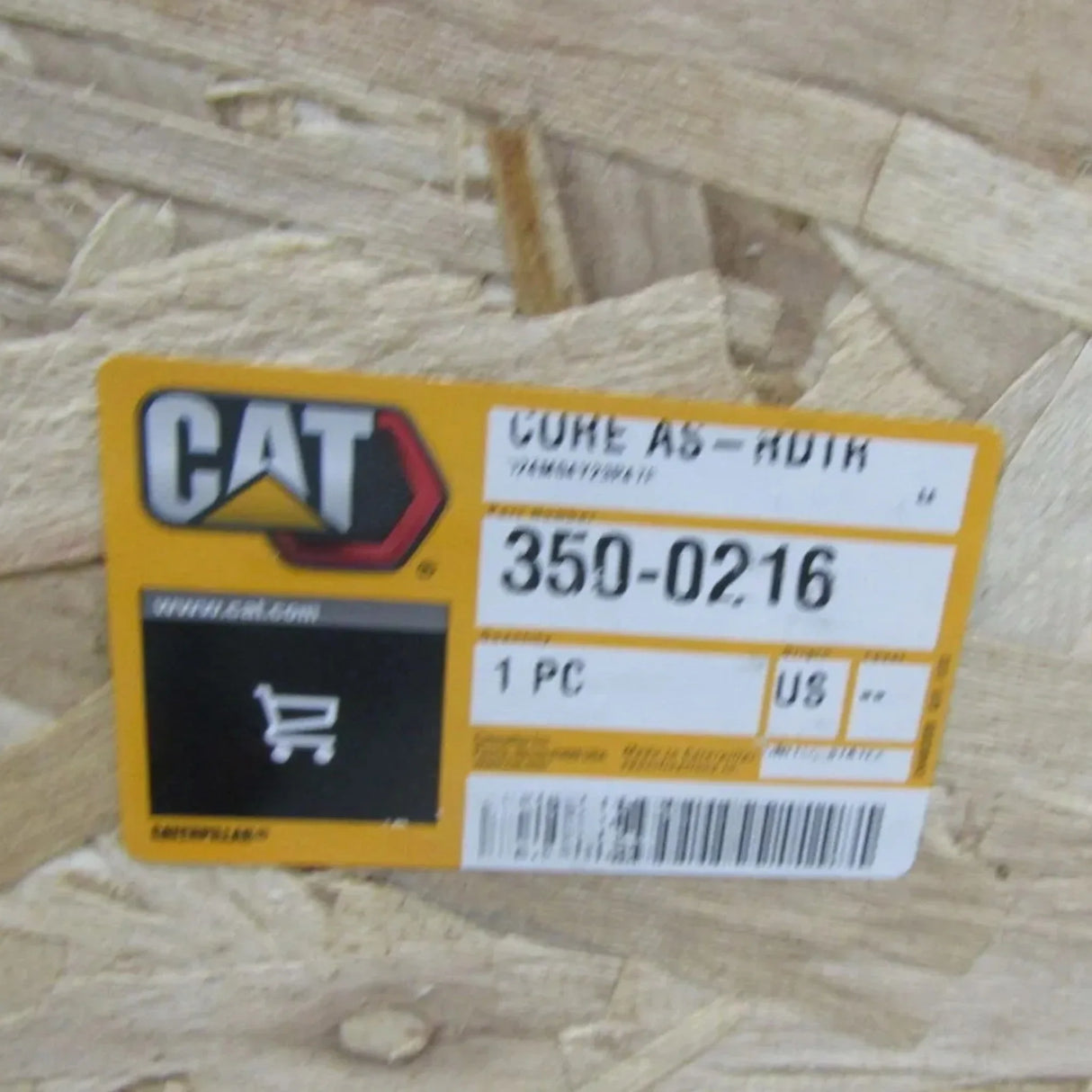 3500216 Genuine Caterpillar Radiator Core Assembly - Truck To Trailer