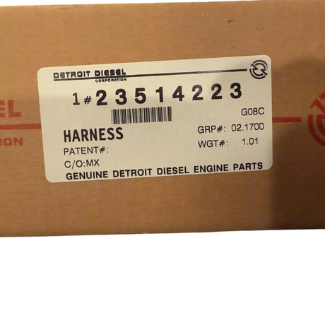 23514223 Genuine Detroit Diesel Wiring Harness - Truck To Trailer