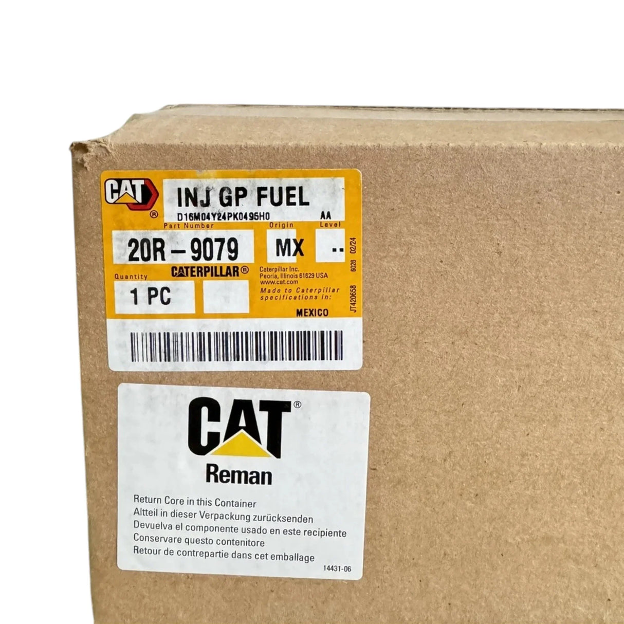 20R-9079 CAT Fuel Injector - Truck To Trailer
