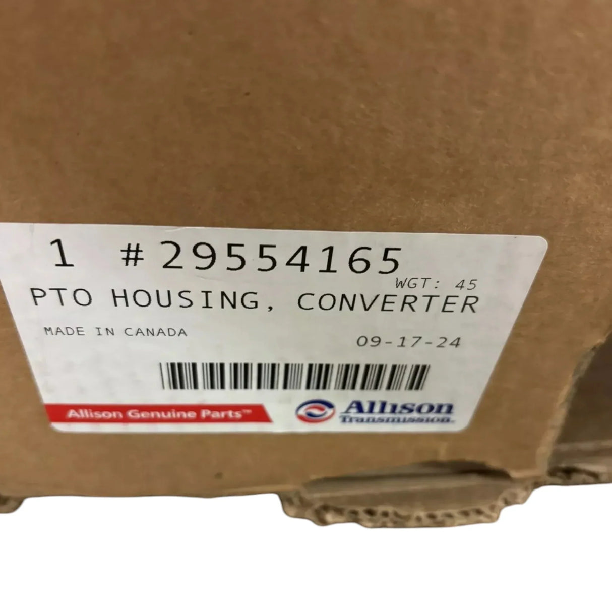 29554165 Genuine Allison PTO Housing - Truck To Trailer