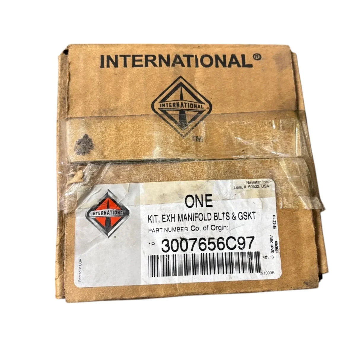 3007656C96 Genuine International Exhaust Manifold Bolts & Gasket Kit - Truck To Trailer