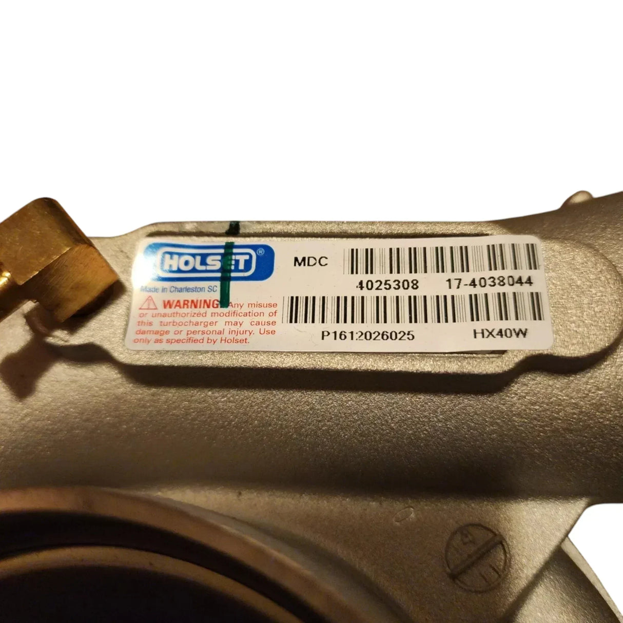 3596384 Genuine Cummins Turbocharger HX40W - Truck To Trailer