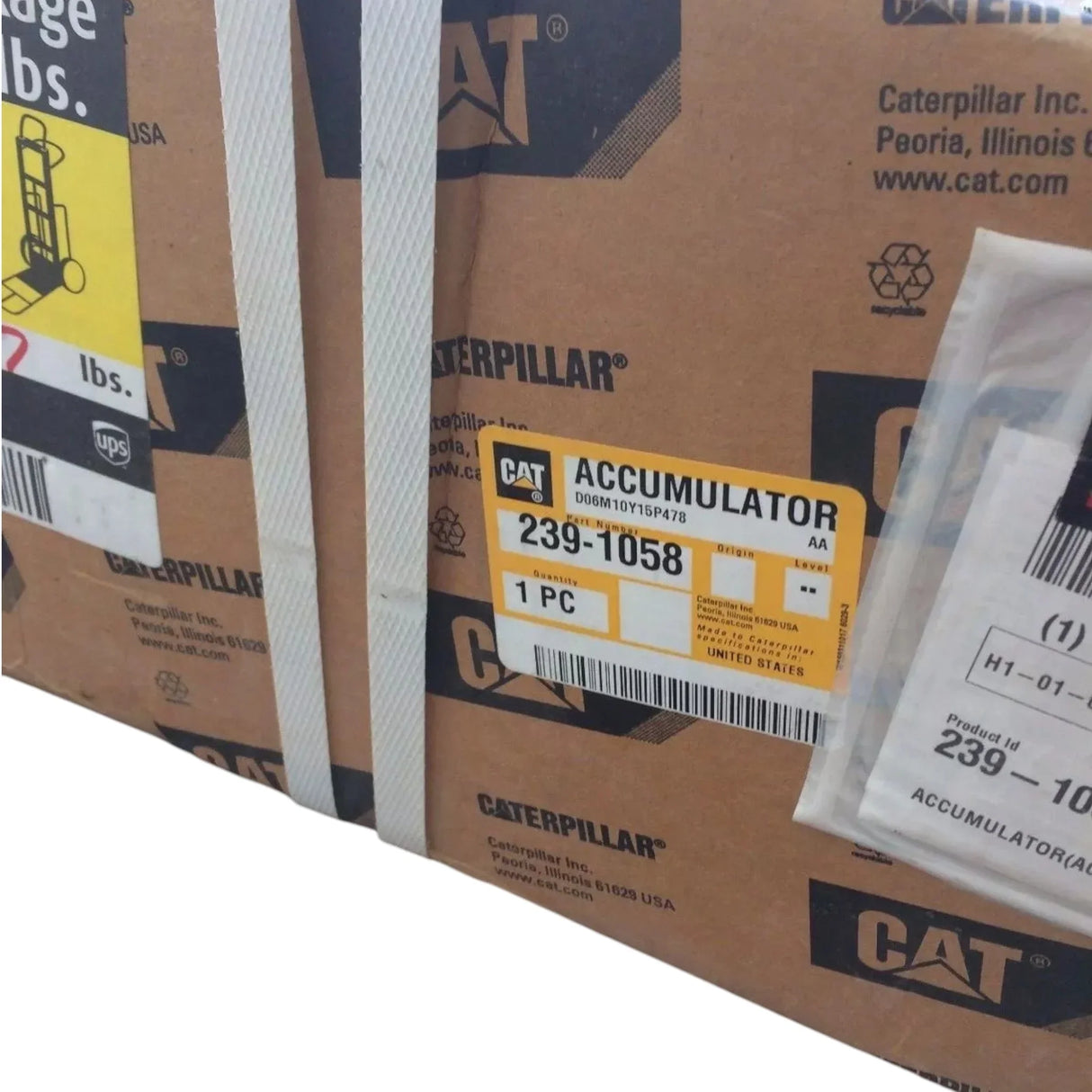 239-1058 CAT Accumulator - Truck To Trailer