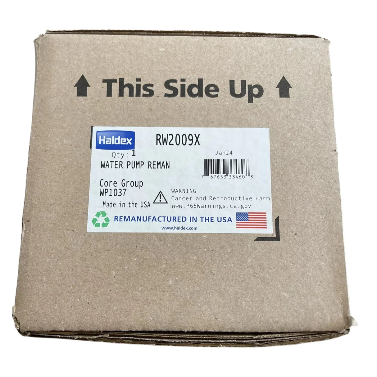 RW2009X Genuine Haldex Engine Water Pump - Truck To Trailer