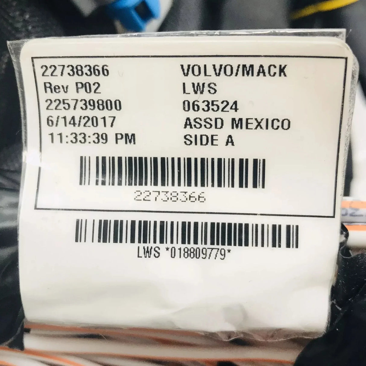 22738366 Genuine Volvo Wires - Truck To Trailer