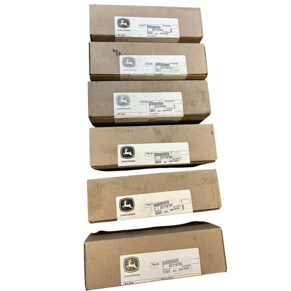 DZ-116152 Genuine John Deere Injectors Set Of Six - Truck To Trailer