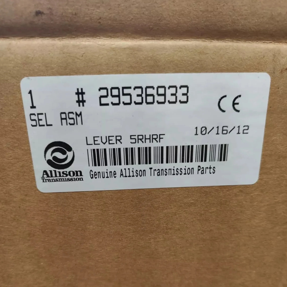 29536933 Genuine Allison Shift Level Selector - Truck To Trailer