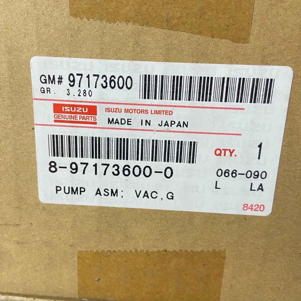 8-97173600-0 Oem Isuzu Pump Asm - Truck To Trailer