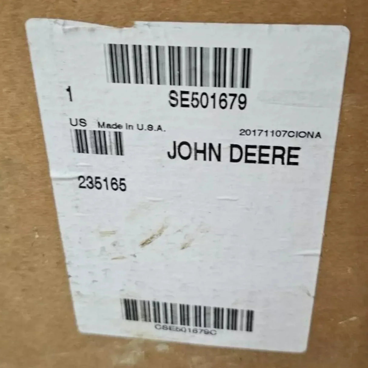 RE508021 Genuine John Deere Turbocharger - Truck To Trailer