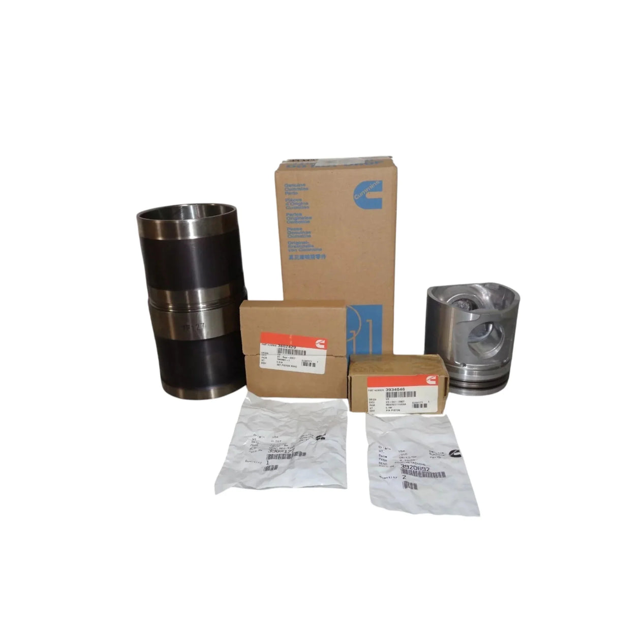 3800319 Genuine Cummins Cylinder Kit - Truck To Trailer