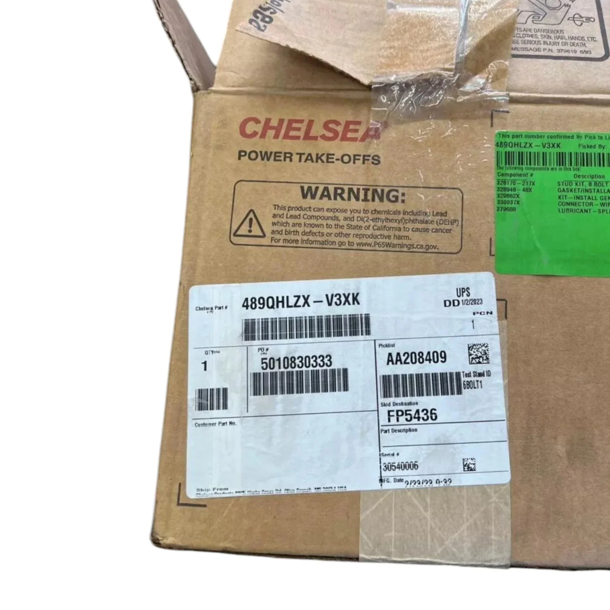 489QHLZX-V3XK Chelsea Power Take Off Assembly - Truck To Trailer