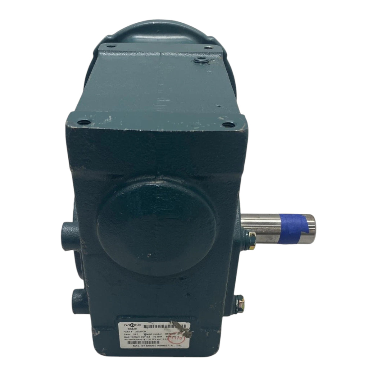 26Q20L14 Dodge Right Angle Worm Gear Speed Reducer