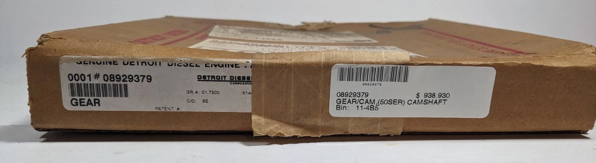08929379 Genuine Detroit Diesel Camshaft Drive Gear