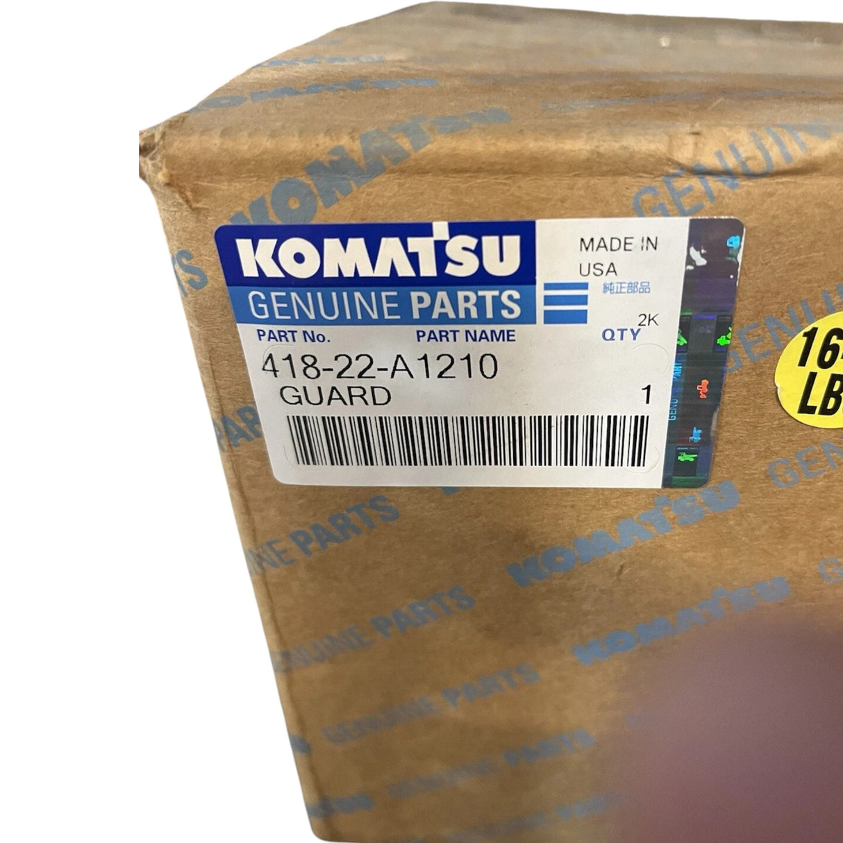 418-22-A1210 Komatsu Guard Outer