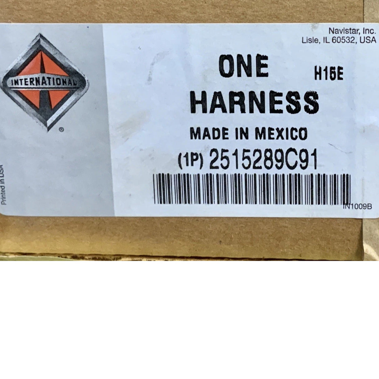 2515289C91 Genuine International Harness