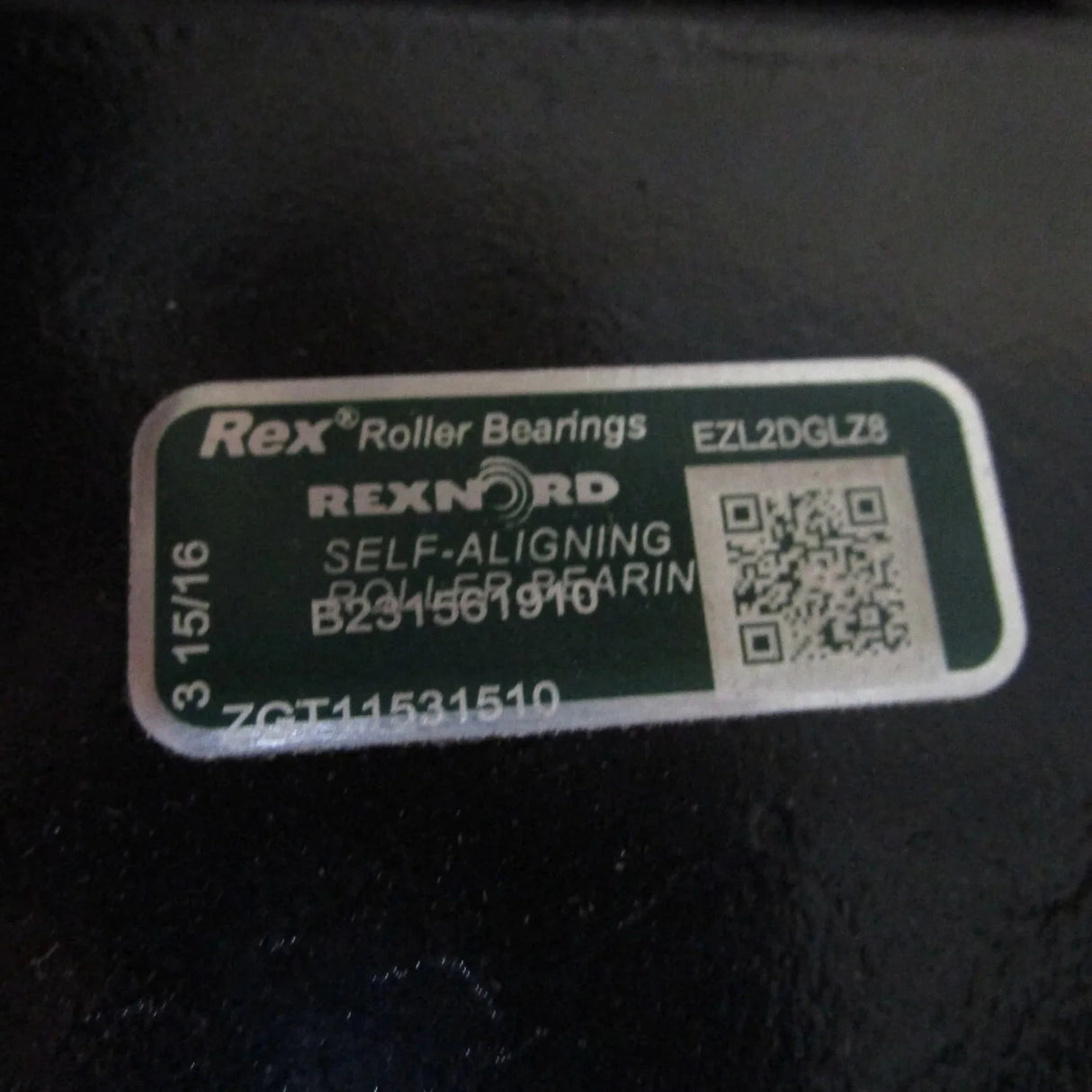 ZGT11531510 Genuine Rexnord Roller Bearing Assembly - Truck To Trailer