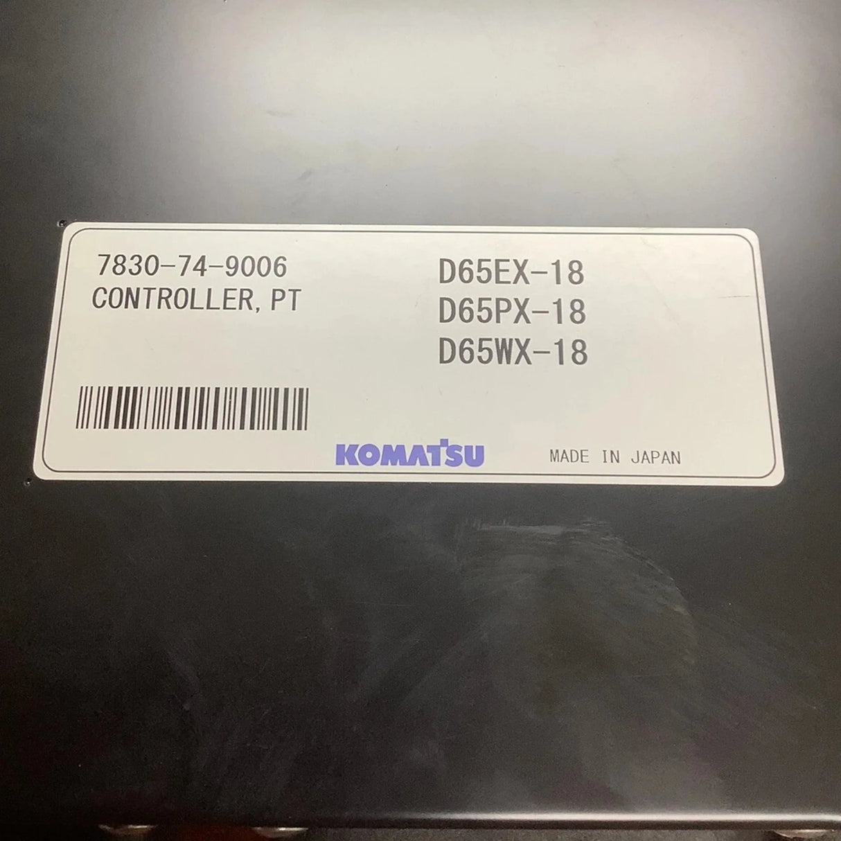 7830-74-9006 Genuine Komatsu Controller - Truck To Trailer